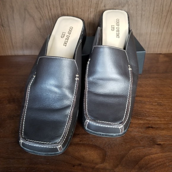 Coup D'etat LTD oxford mules - Picture 1 of 7